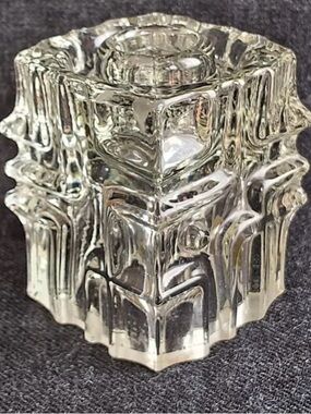 1960’s Sklo Union Czech Glass Candle Holder